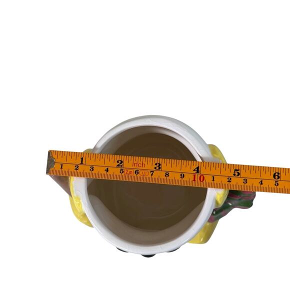 Houston Harvest Snowman Cookie Jar Christmas Ceramic Canister Vintage Holiday 7” - Picture 11 of 15